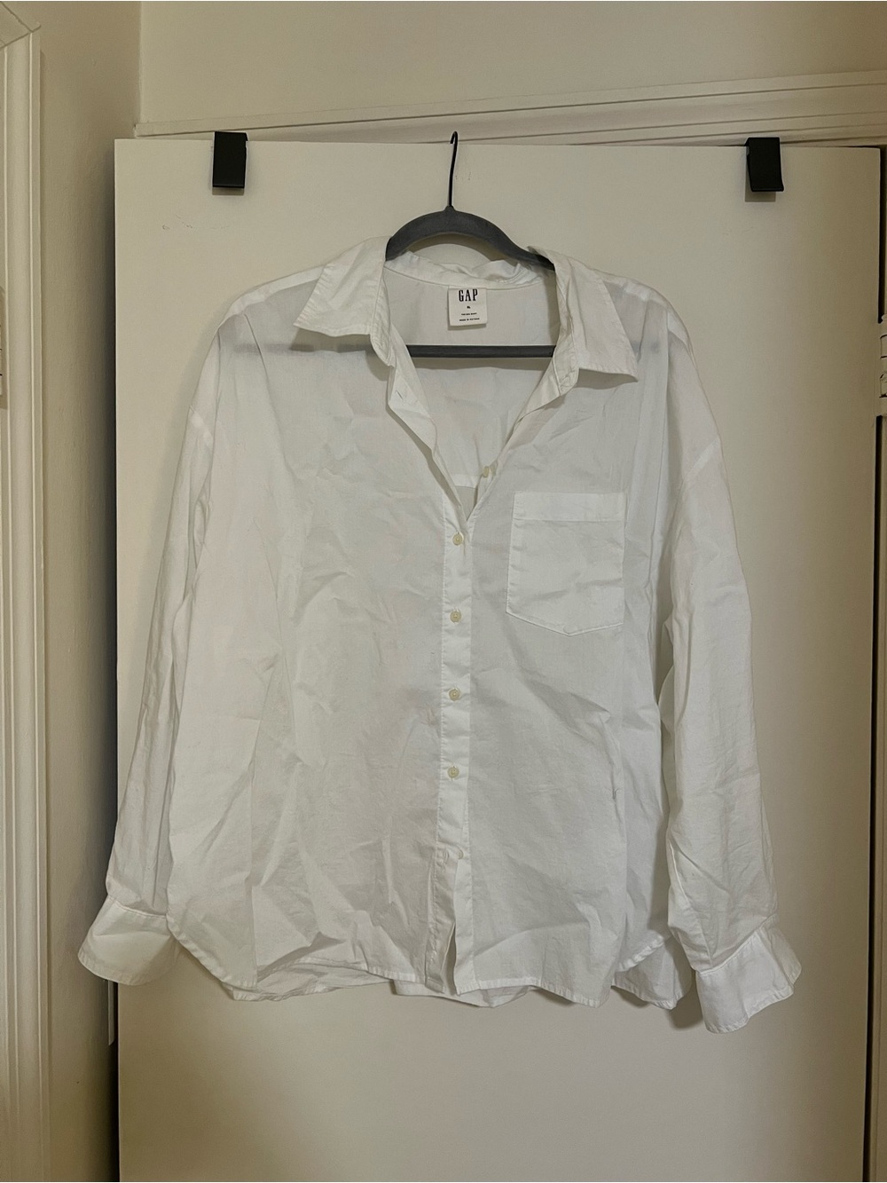 Gap 100% cotton “The Big Shirt” in white size XL